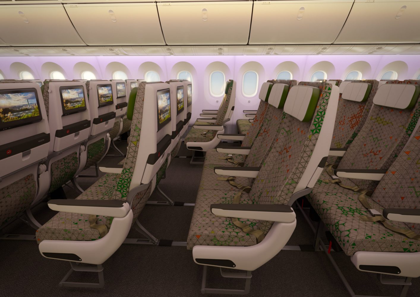 EVA Air receives their first Boeing 787 Dreamliner