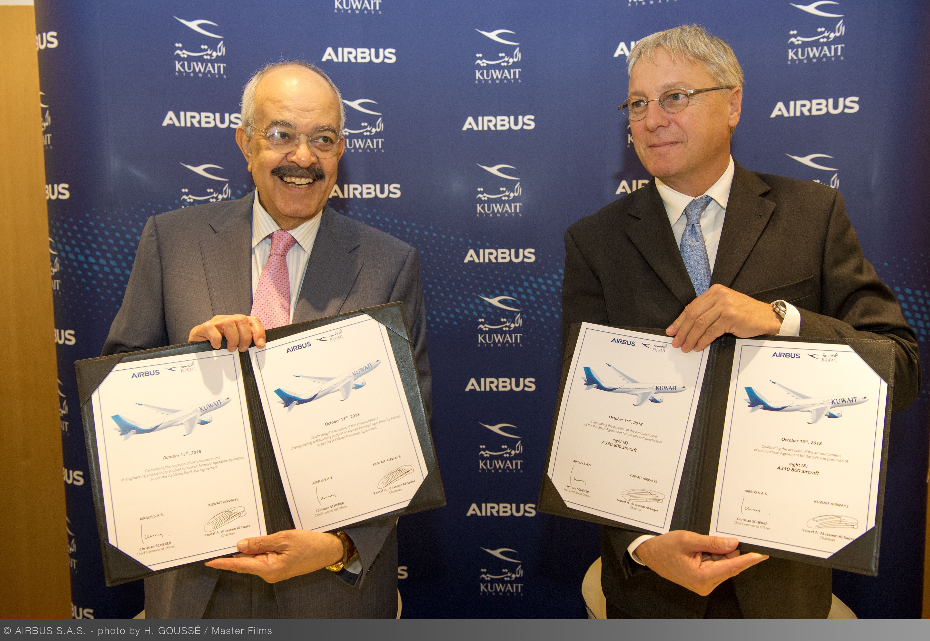 Kuwait Airways signs purchase agreement for Airbus A330neo