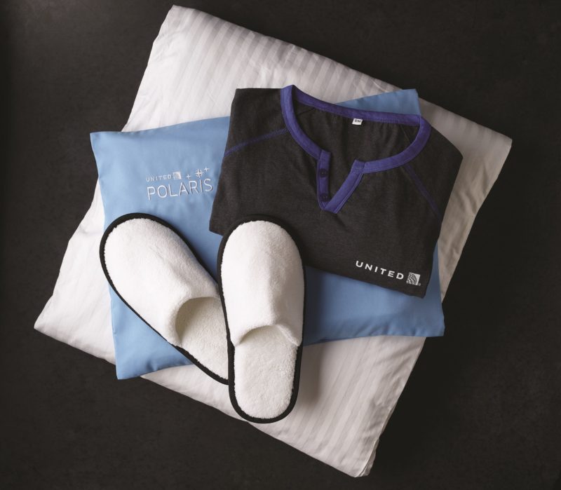 United Polaris Business Class Amenity Kit