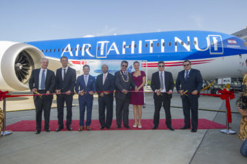 Air Tahiti Nui takes delivery of their first Boeing 787-9 Dreamliner