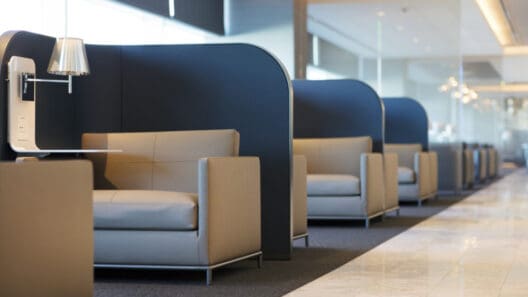 United Polaris lounge San Francisco