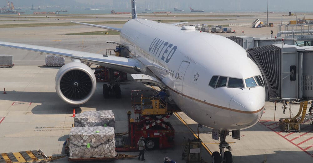 a plane on the tarmac