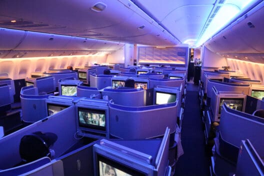 United B777-300/ER Polaris Business Class