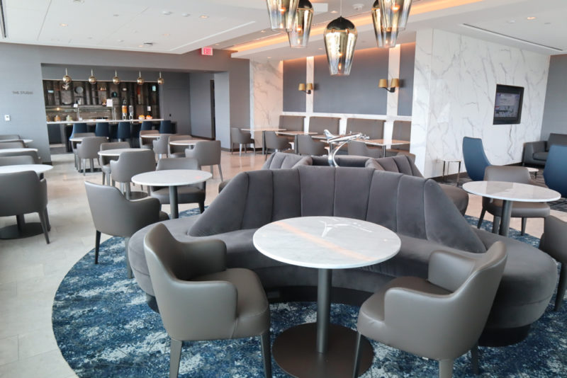 United Polaris lounge San Francisco