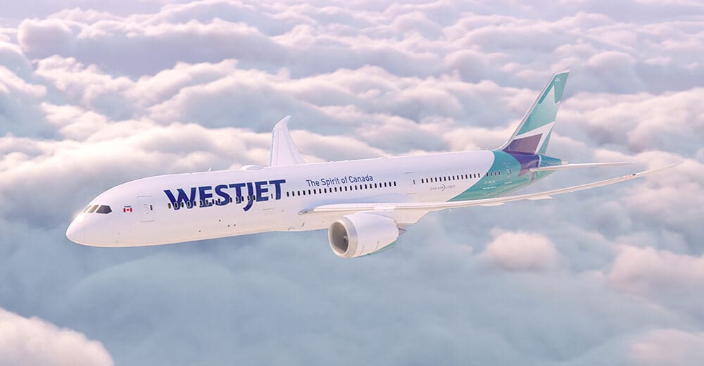 a plane flying in the sky