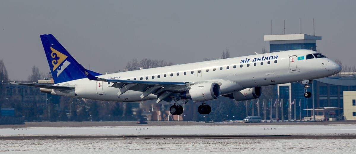 Air Astana Embraer E190 major loss of control