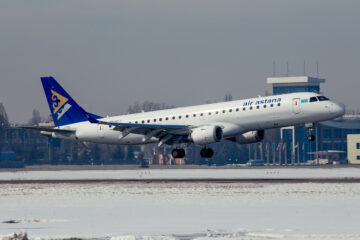 Air Astana Embraer E190 major loss of control