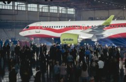 Air Baltic unveils special livery on Airbus A220