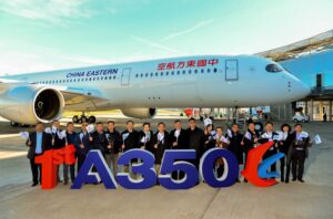 China Eastern takes delivery of first Airbus A350