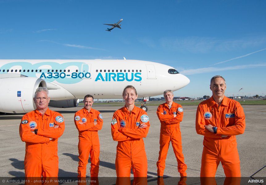 a group of people in orange jumpsuits standing in front of an airplane