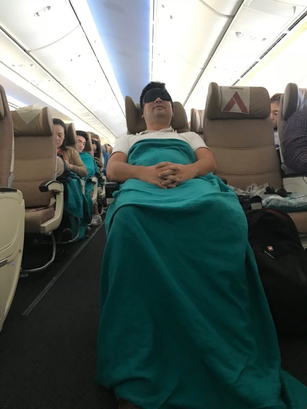 Etihad B787 Economy Class with extra legroom