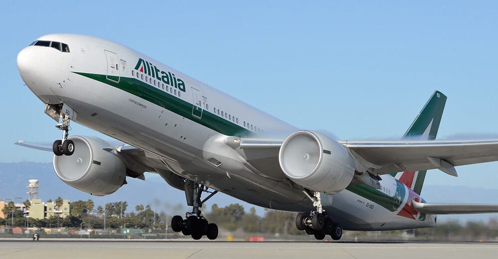 Alitalia COVID Free Flights