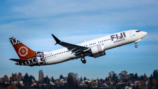 Fiji Airways Boeing 737 MAX