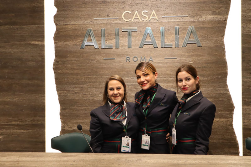 New Casa Alitalia Lounge at Rome Fiumicino