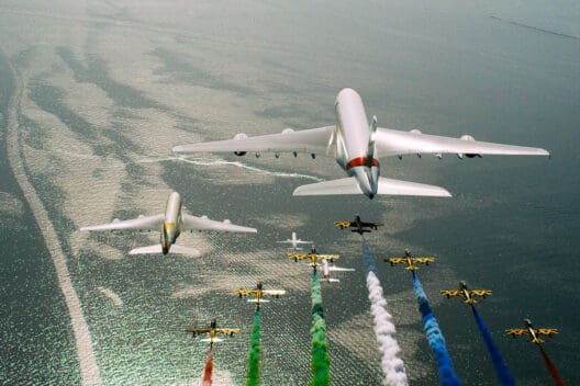 Airlines from United Arab Emirates celebrate 47th National Day
