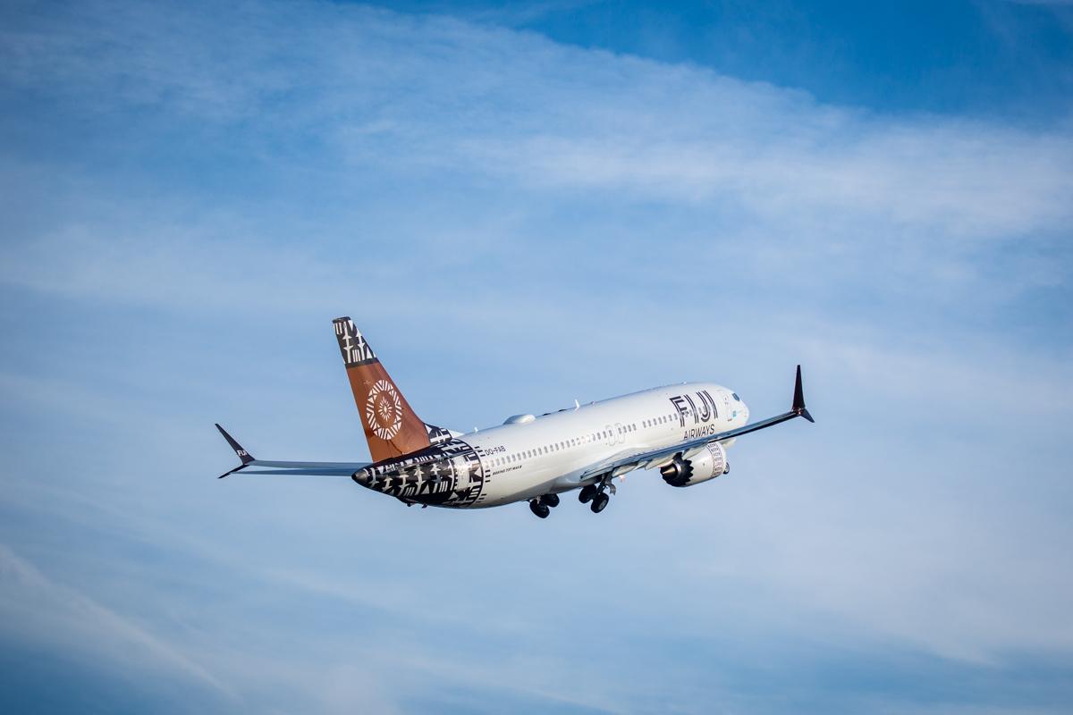 Fiji Airways receives first Boeing 737 MAX