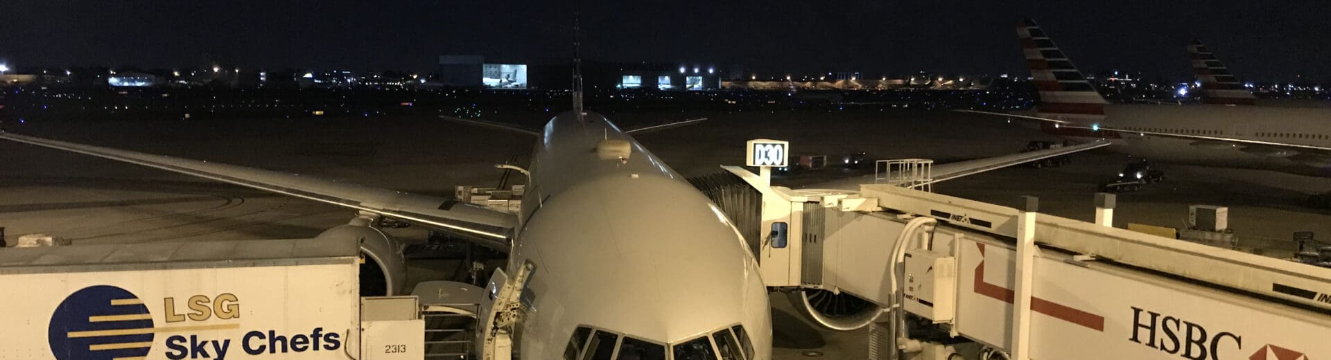 an airplane at an airport