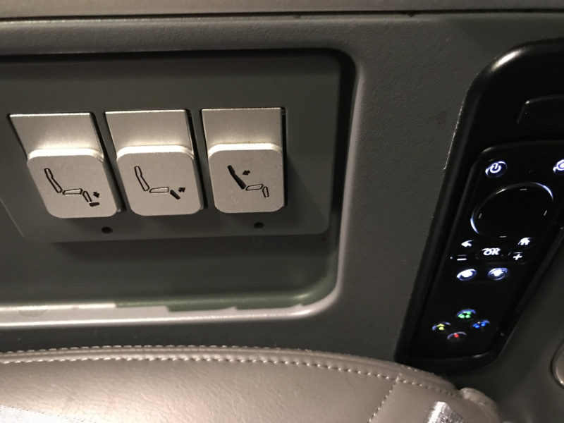 buttons and switches in a car