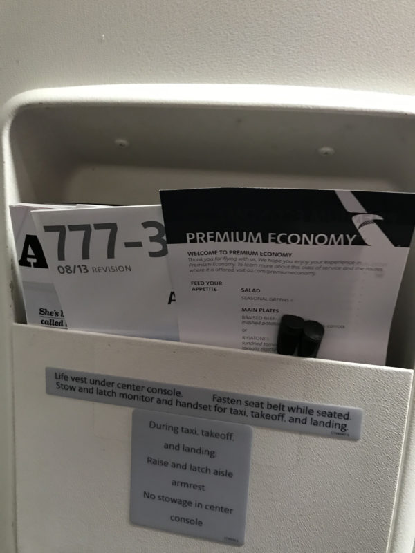 a paper in a mailbox