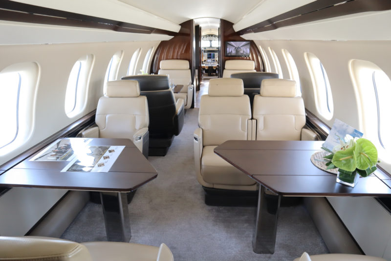 Bombardier Global 7500 cabin
