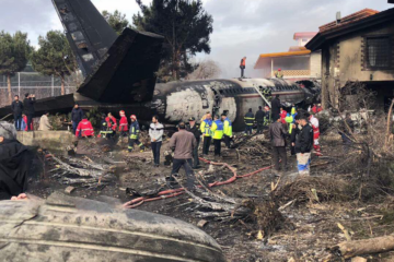 BREAKING: Boeing 707 crashes near Tehran