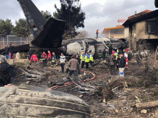 BREAKING: Boeing 707 crashes near Tehran