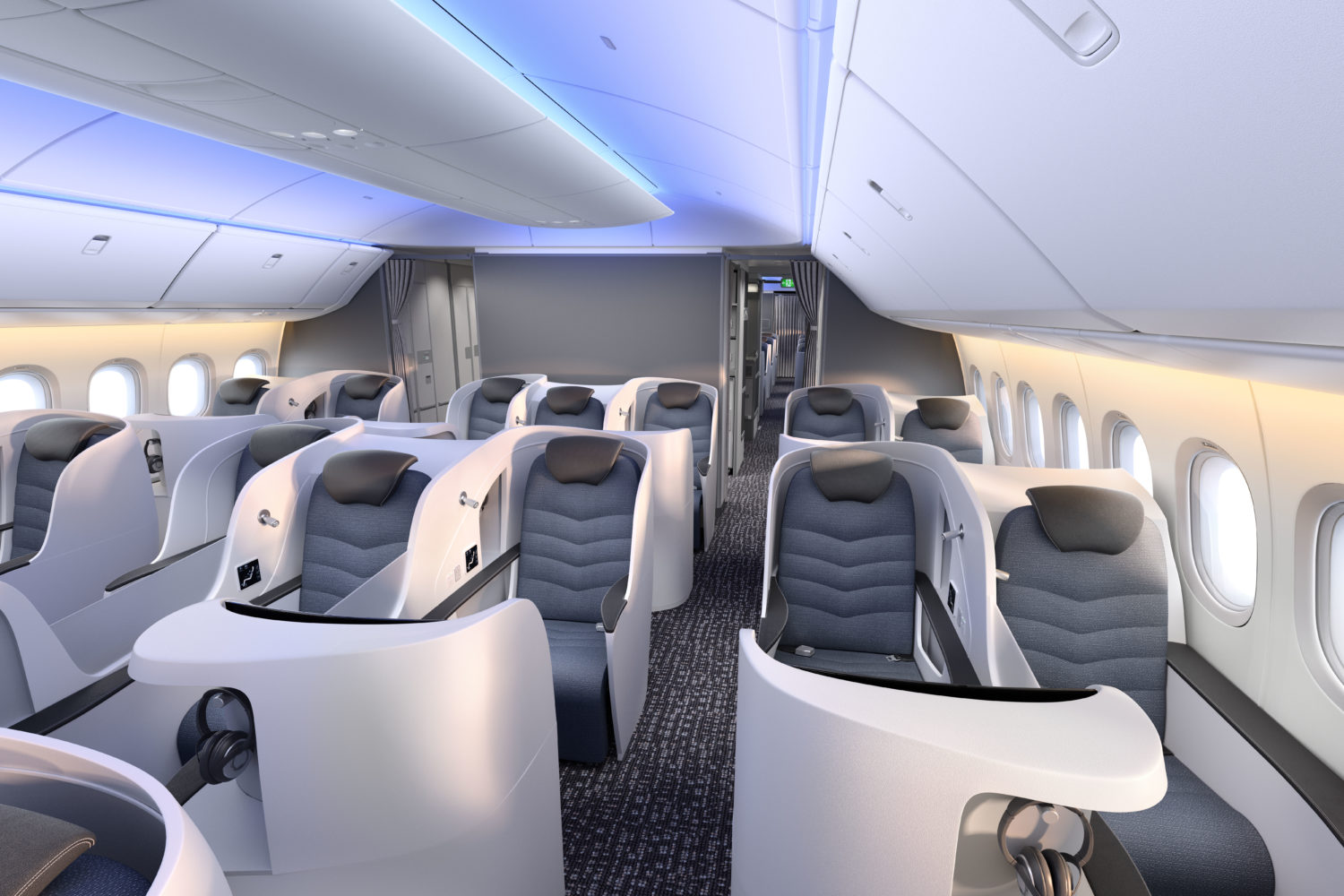 Boeing unveils 777X cabin features