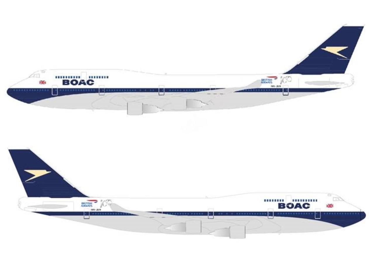 British Airways announces Boeing 747 retro livery