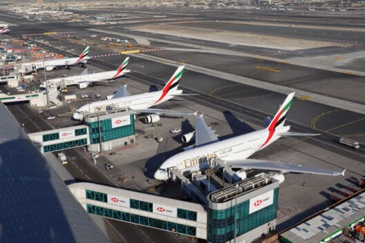 airplanes at an airport