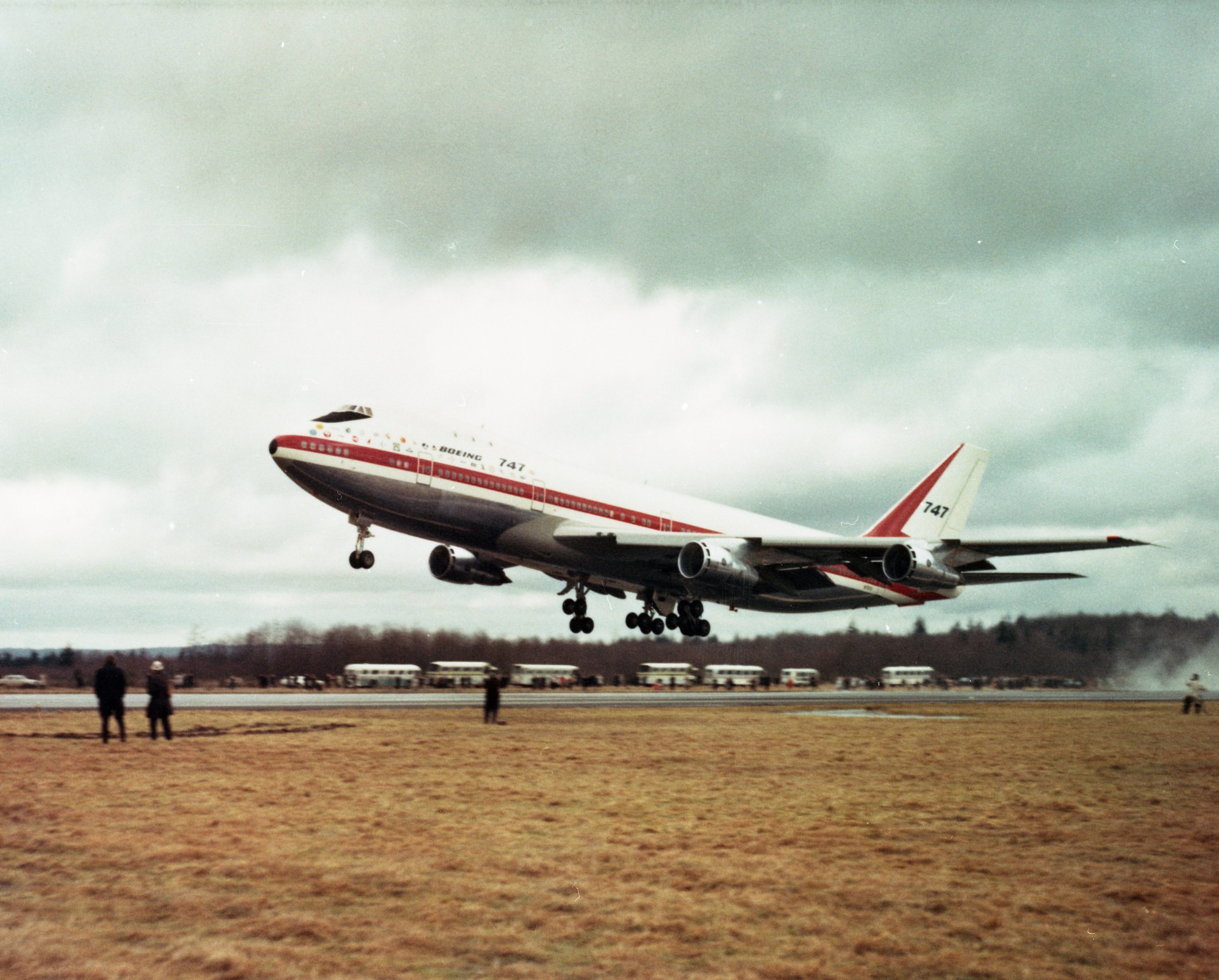 First Flight of the Boeing 747 Fifty Years Ago Today