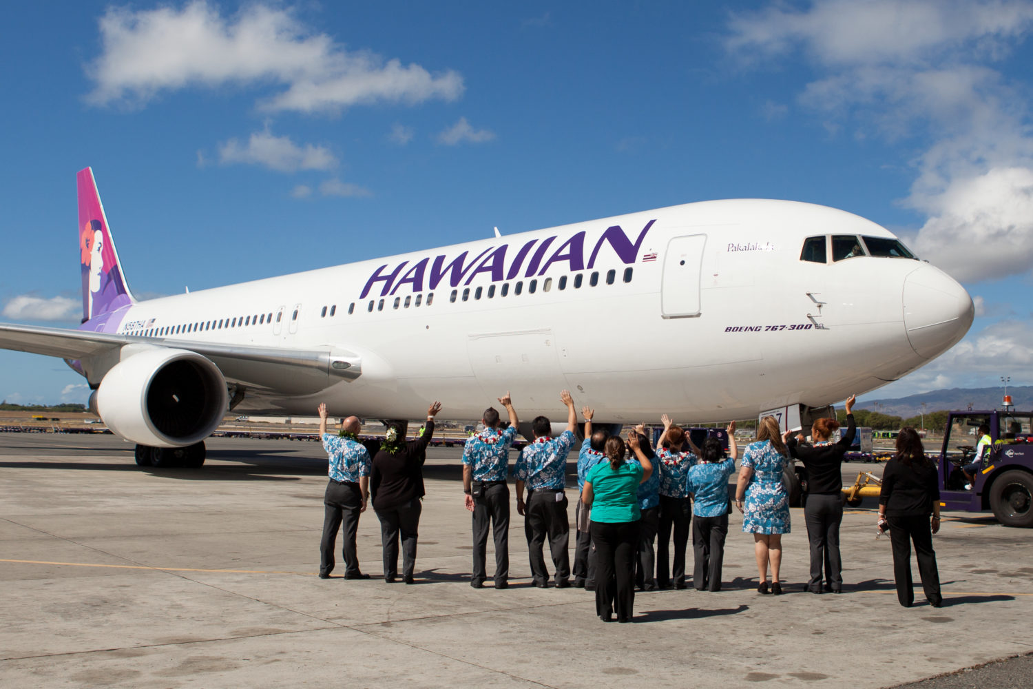 Hawaiian Airlines says farewell to the Boeing 767