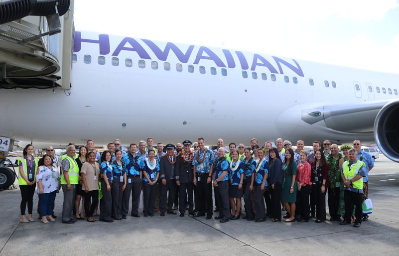 Hawaiian Airlines says farewell to the Boeing 767