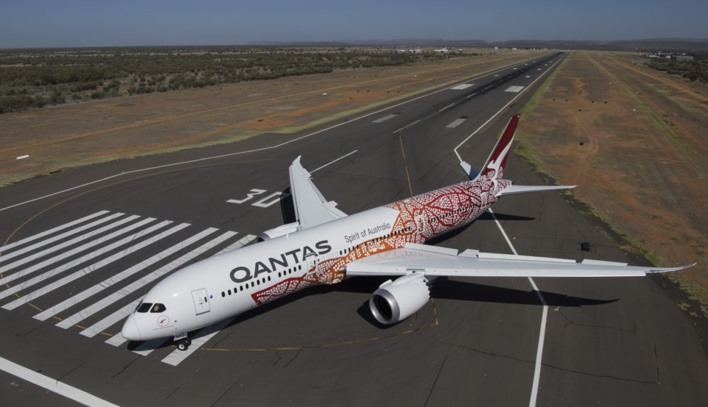 Qantas 787 Storage Antarctica Flights