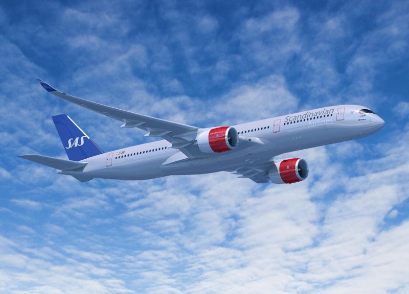 Scandinavian Airlines (SAS) Unveils New Livery