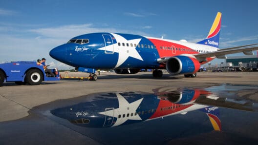 a plane with a star on it