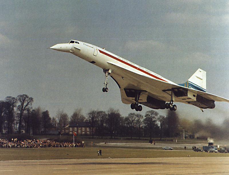 Concorde's first flight