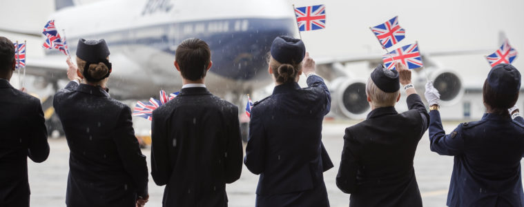 British Airways 747 history