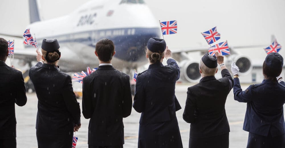 British Airways 747 history