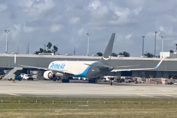 an airplane on the runway