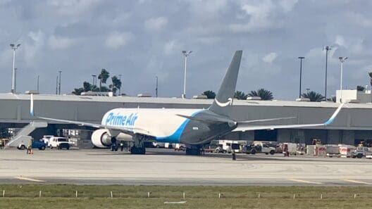 an airplane on the runway