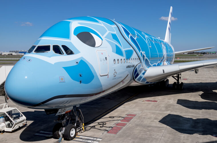 ANA to Resume Airbus A380 “FLYING HONU” Operations