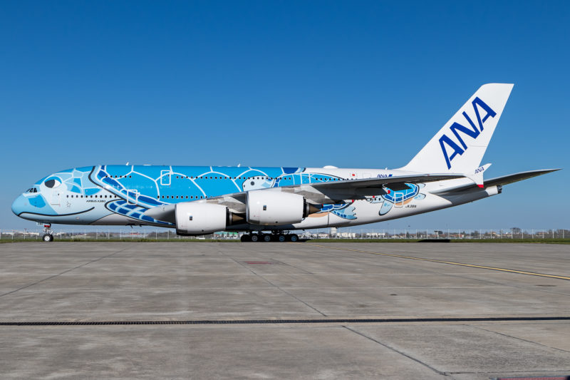 ANA A380 JA381A Photo by Dirk Grothe