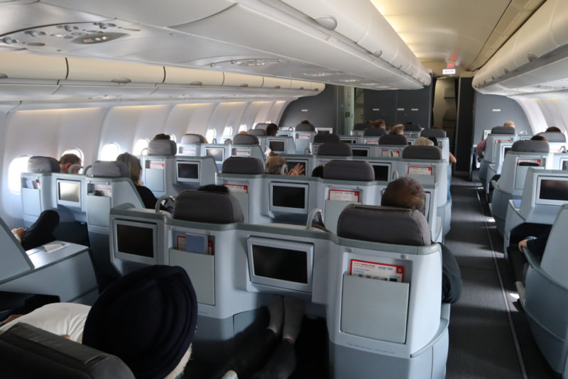 Air Belgium A340-300 Business Class