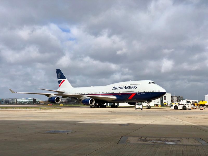 British Airways Unveils Latest Retro Livery On Boeing 747 0459