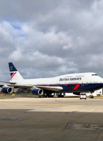 British Airways unveils latest retro livery on Boeing 747