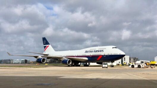 British Airways unveils latest retro livery on Boeing 747