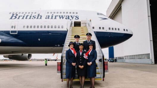 British Airways B747-400 in Negus Livery. Photo Source BA