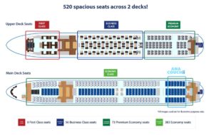 Ana A380 Seat Map Ana A380 Seat Layout - Samchui.com
