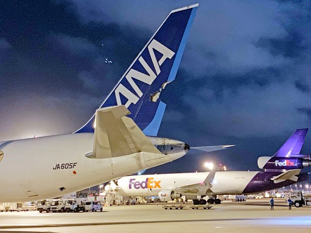 ANA Boeing 767 collides with FedEx MD-11
