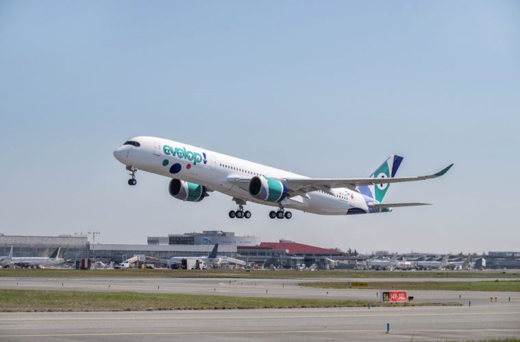 Evelop takes delivery of first Airbus A350